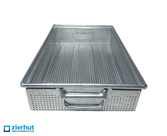 Schäfer Lochkästen Typ 14/6-2 G , Lagerbehälter aus metall – verzinkt